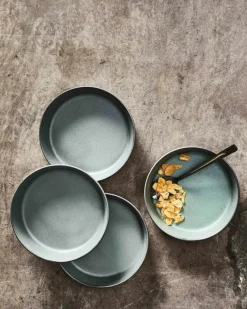 Aida Djupa Tallrikar-Raw Djup Tallrik 19,4 cm 4-pack, Northern Green