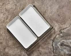 Aida Uppläggningsfat-Raw Fat Northern Green, 2-pack