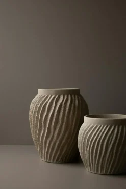 Raw Kruka H29 cm, Sandy Mole