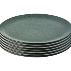 Raw Middagstallrik 28 cm 6-pack, Northern Green