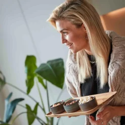 Aida Serveringsskålar-Raw Mini Skålar 3-pack, Titanium Black