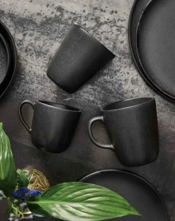 Aida Kaffekoppar-Raw Mugg 30 cl, Titanium Black