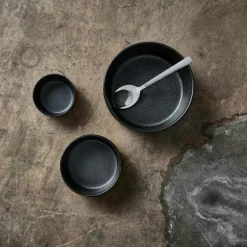 Aida Sockerskålar|Dessertskålar-Raw Skålset 3-pack, Titanium Black
