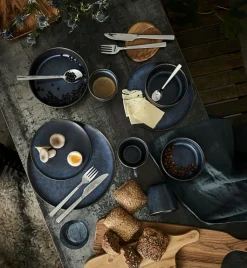 Raw Tallrik 28 cm, Midnight Blue