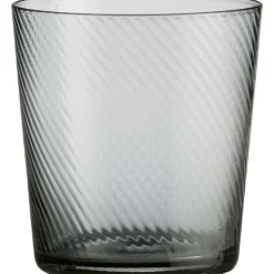 Aida Dricksglas-RAW Unique Swirl Glas Låg 30 cl, Rök