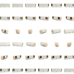 Ray Mediabänk 180 cm, Ek