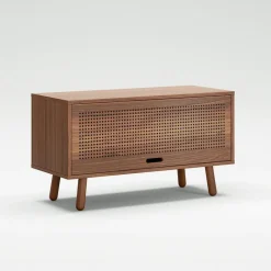 Department Tv-Bänkar & Mediabänkar-Ray Mediabänk 100 cm, Ek / Vit