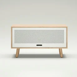 Department Tv-Bänkar & Mediabänkar-Ray Mediabänk 100 cm, Ek / Vit