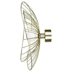 Ray Vägg-/Taklampa, Borstad Mässing