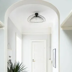 Ray Vägg-/Taklampa, Borstad Mässing