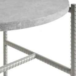 HAY Soffbord-Rebar Sidobord Ø45 cm, Fossil Grey