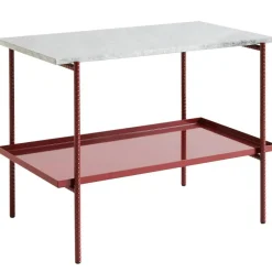 HAY Sidobord & Avlastningsbord-Rebar Sidobord 49x80 cm, Fossil Grey