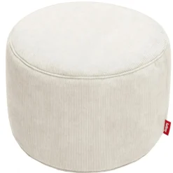 Fatboy Sittsäckar & Sittpuffar-Recycled Point Cord Sittpuff Ø50 cm, Cream