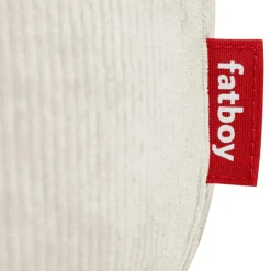 Fatboy Sittsäckar & Sittpuffar-Recycled Point Cord Sittpuff Ø50 cm, Cream