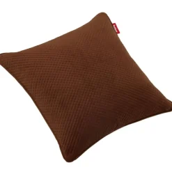 Recycled Royal Velvet Kudde 50x50 cm, Tobacco