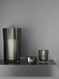 Orrefors Ljuslyktor-Reed Ljuslykta 45 mm, Klar