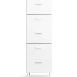 Relief Byrå Hög Med Ben, Orange