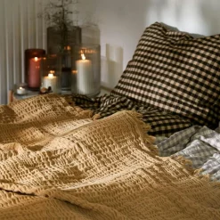 Reloved Överkast Sand, 190x240 cm