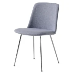 Rely Stol HW8, Krom / Rewool 658 Grå