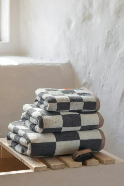 Retro Badhandduk 70x133 cm, Syren