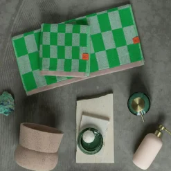 Retro Badhandduk 70x133 cm, Syren