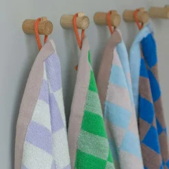 Retro Badhandduk 70x133 cm, Syren