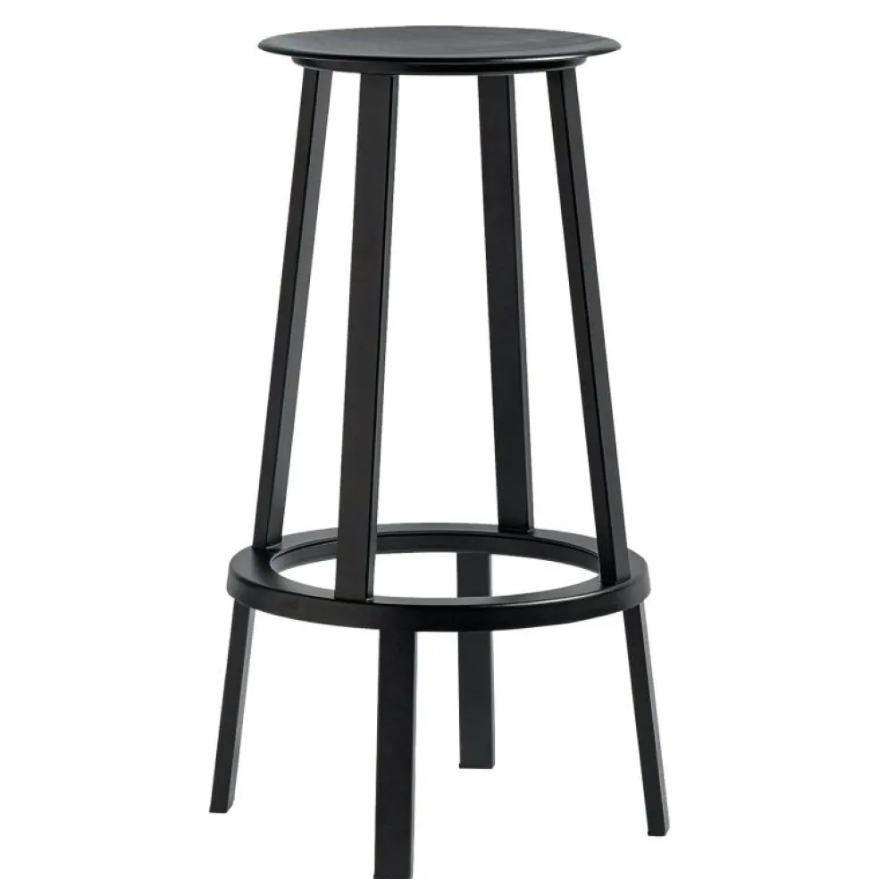 Revolver Barpall Låg, Svart