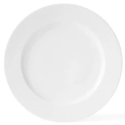 Rhombe Tallrik 27 cm, Vit
