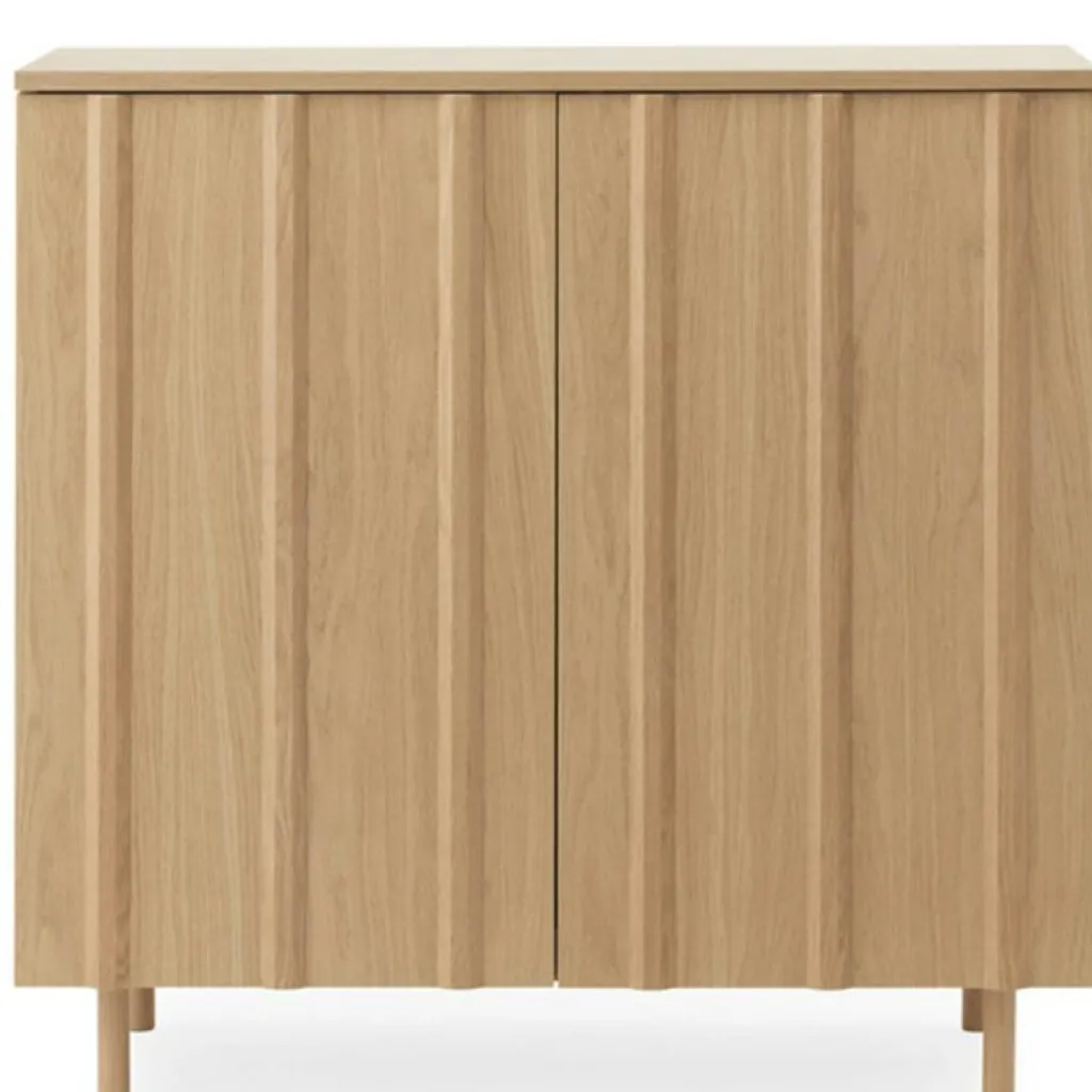 Normann Copenhagen Skåp & Vitrinskåp-Rib Cabinet Skåp Ek, Svart