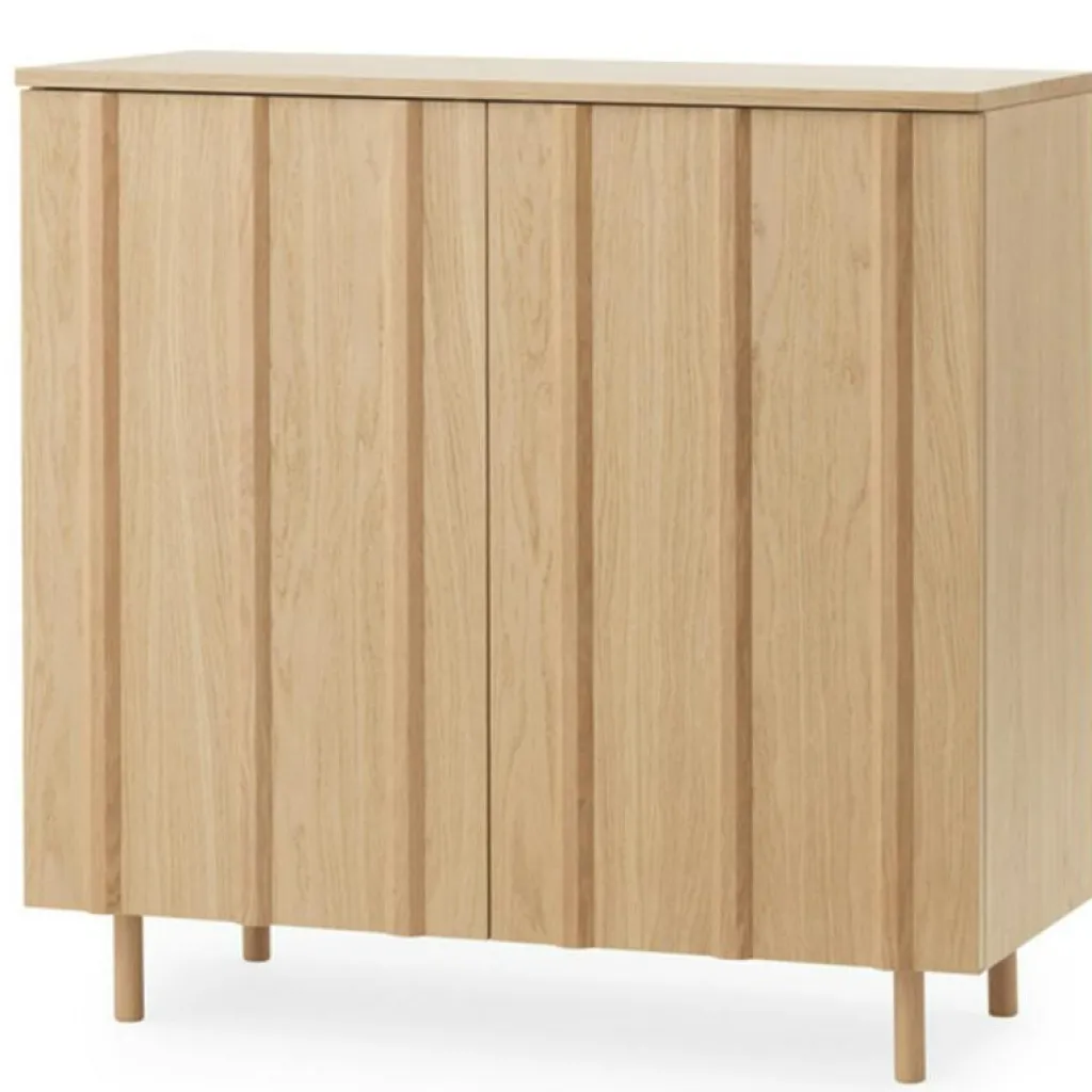 Normann Copenhagen Skåp & Vitrinskåp-Rib Cabinet Skåp Ek, Svart