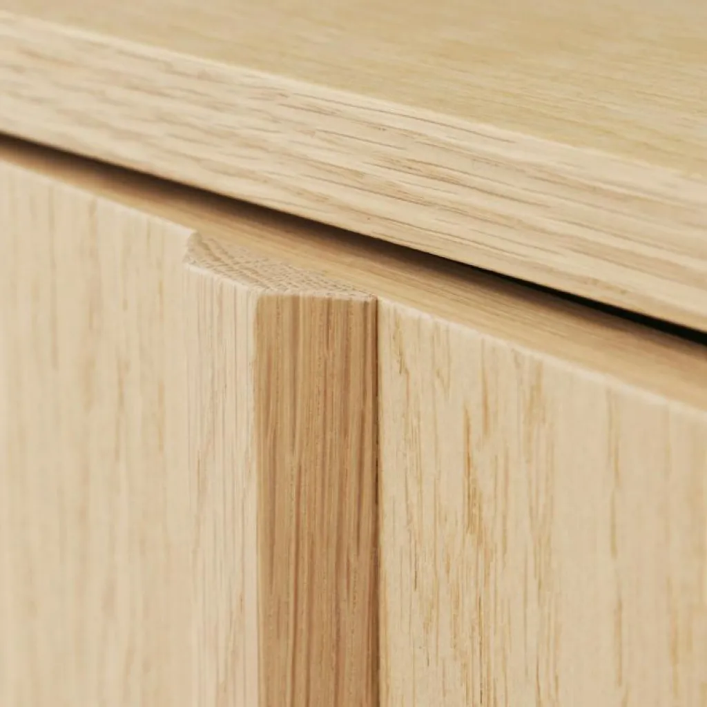 Normann Copenhagen Skåp & Vitrinskåp-Rib Cabinet Skåp Ek, Svart