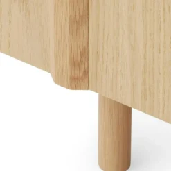 Normann Copenhagen Skåp & Vitrinskåp-Rib Cabinet Skåp Ek, Svart