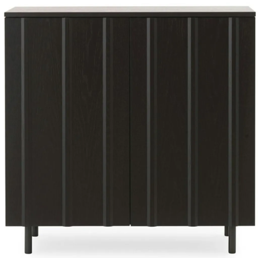 Normann Copenhagen Skåp & Vitrinskåp-Rib Cabinet Skåp Ek, Svart