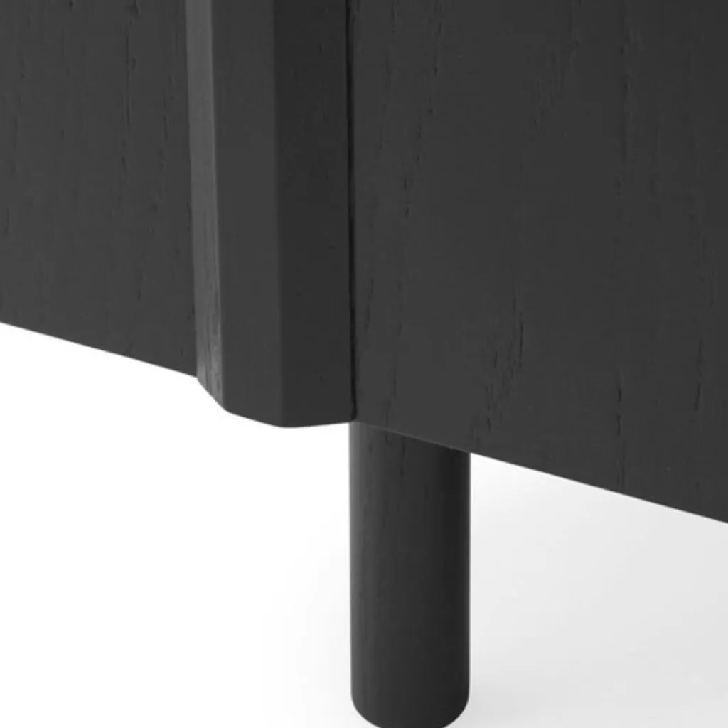 Normann Copenhagen Skåp & Vitrinskåp-Rib Cabinet Skåp Ek, Svart