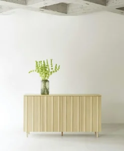 Rib Skänk Ek, Svart