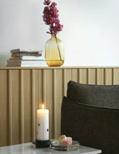 Rib Skänk Ek, Svart