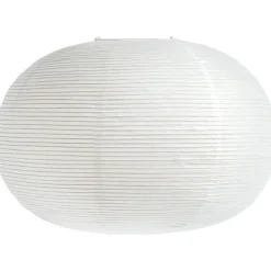 Rice Paper Lampskärm Classic White, Ellipse