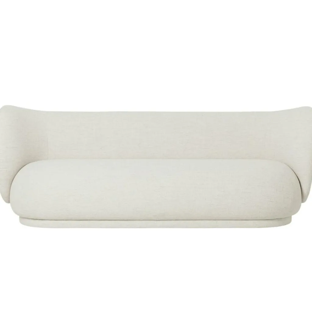 Ferm Living 3-Sitssoffor-Rico Boucle 3-Sitssoffa, Sand