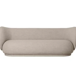 Ferm Living 3-Sitssoffor-Rico Boucle 3-Sitssoffa, Sand