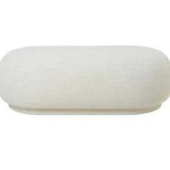 Ferm Living Sittsäckar & Sittpuffar-Rico Ottoman Boucle Sittpuff, Off-white