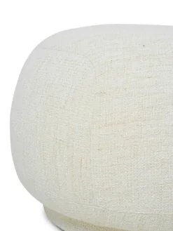 Ferm Living Sittsäckar & Sittpuffar-Rico Ottoman Boucle Sittpuff, Off-white