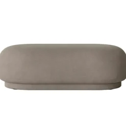 Ferm Living Sittsäckar & Sittpuffar-Rico Ottoman Sittpuff, Varmgrå