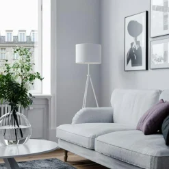 Rina Golvlampa H145 cm, Svart