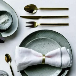 Ring Servettring 6-Pack, Matt Mässing