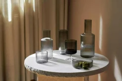 Ferm Living Vattenkaraffer & Vattenkannor-Ripple Karaff 1 L, Klar