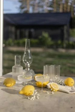 Ferm Living Vattenkaraffer & Vattenkannor-Ripple Karaff 1 L, Klar