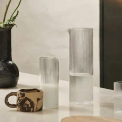 Ripple Karaff H25.5 cm, Klar