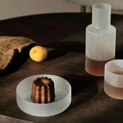 Ripple Small Carafe Set Karaff Med Dricksglas, Klar