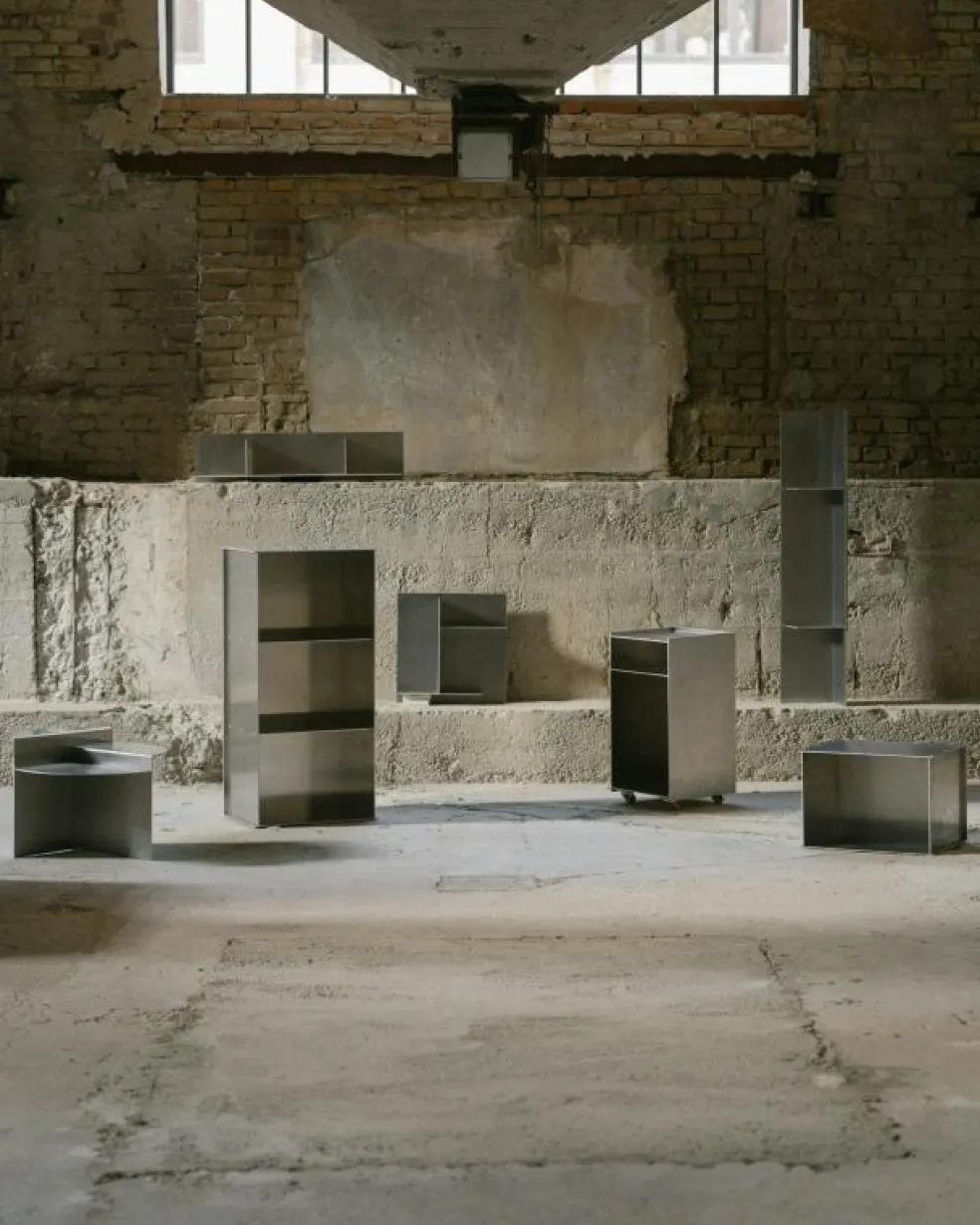 Rivet Hylla Aluminium, Small