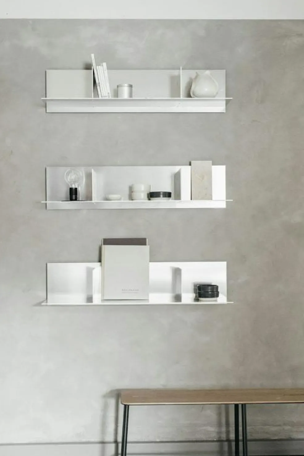 Rivet Hylla Aluminium, Small